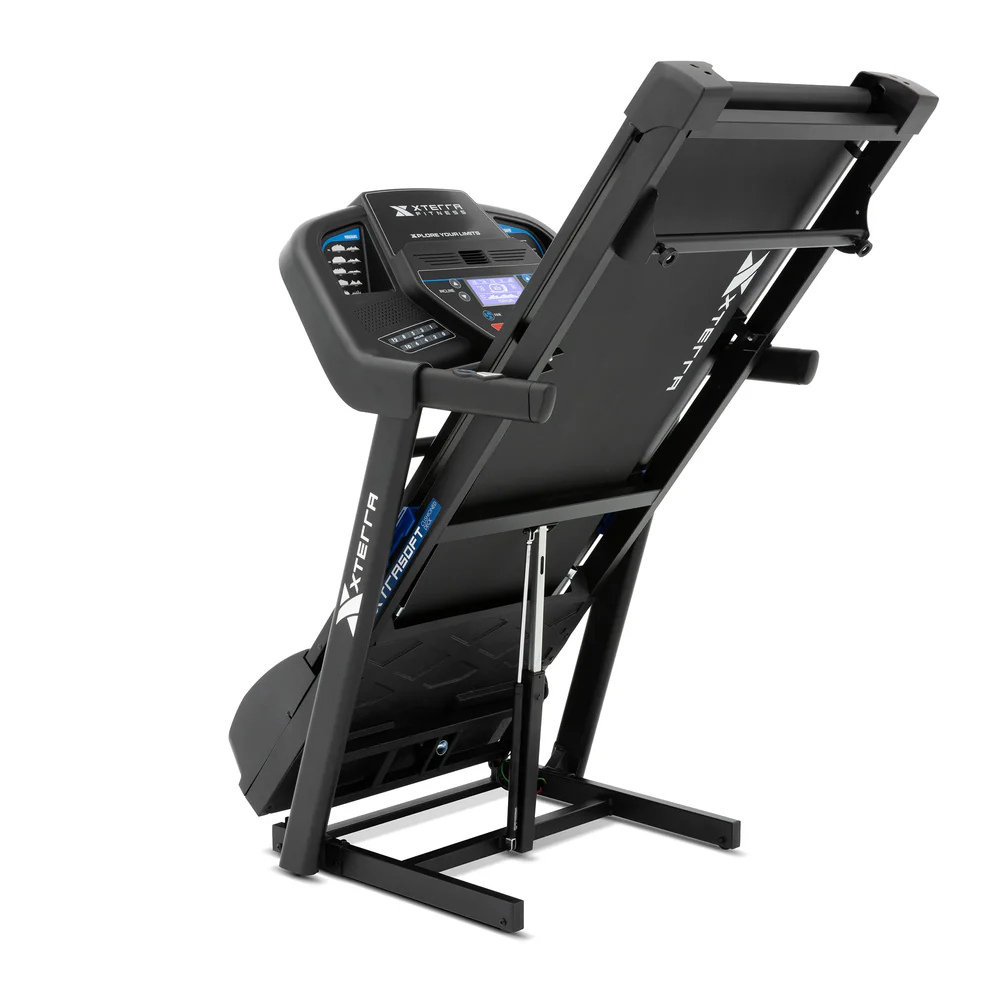 Electric Walking Desk Exercise Treadmill, Blue and Black, 350 Lb